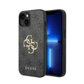 etui-guess-4g-big-metal-logo-na-iphone-15-szare