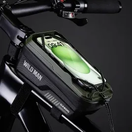 etui-rowerowe-wildman-gx200-na-rame-zielony-ochrona