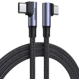 2-x-kabel-usb-c-do-usb-c-katowy-ugreen-us335-5a-100w-1m-czarny