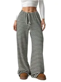 shein-casual-czarno-biale-spodnie-w-paski-z-wiazaniem-36-1el