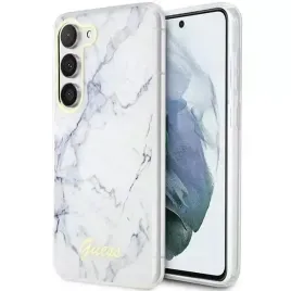 etui-guess-guhcs23spcumah-s23-s911-bialy-white-hardcase-marble