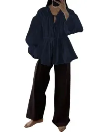 shein-bluzka-damska-granatowa-z-wiazaniami-38-1ep