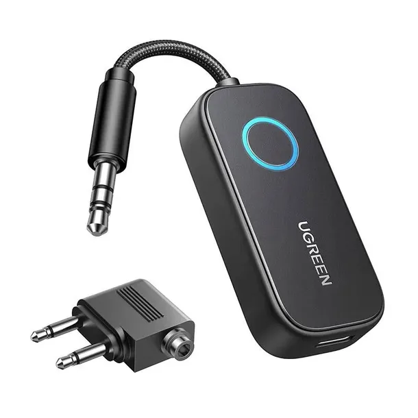 adapter-bluetooth-5-3-ugreen-cm671-tx-rx-mini-jack-3-5mm-do-samolotu-certyfikat-ce