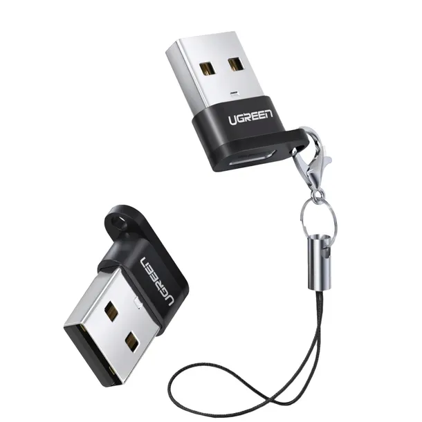 adapter-ugreen-usb-c-do-usb-a-2-0-480mbps-3a-czarny-stan-nowy-waga-z-opakowaniem-0-02-kg