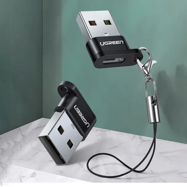 adapter-ugreen-usb-c-do-usb-a-2-0-480mbps-3a-czarny-stan-nowy-certyfikat-ce