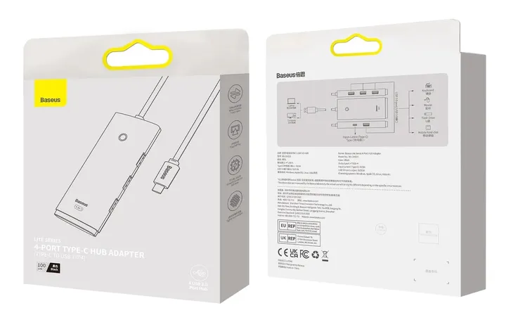 hub-usb-baseus-lite-4x-usb-3-0-usb-c-5gbps-do-laptopa-czarny-certyfikat-ce