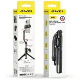 awei-selfie-stick-x49-czarny-black-lacznosc-bezprzewodowa