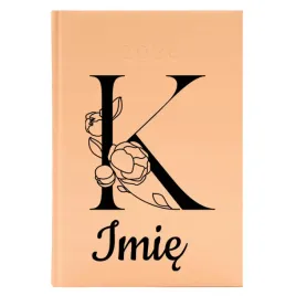 kalendarz-a5-2026-brzoskwiniowy-personalizowany-na-prezent-k-imie-wzory