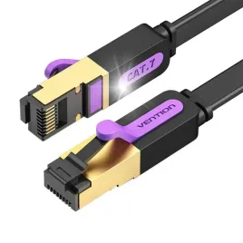 plaski-kabel-sieciowy-utp-cat7-vention-icabk-rj45-ethernet-10gbps-8m-czarny