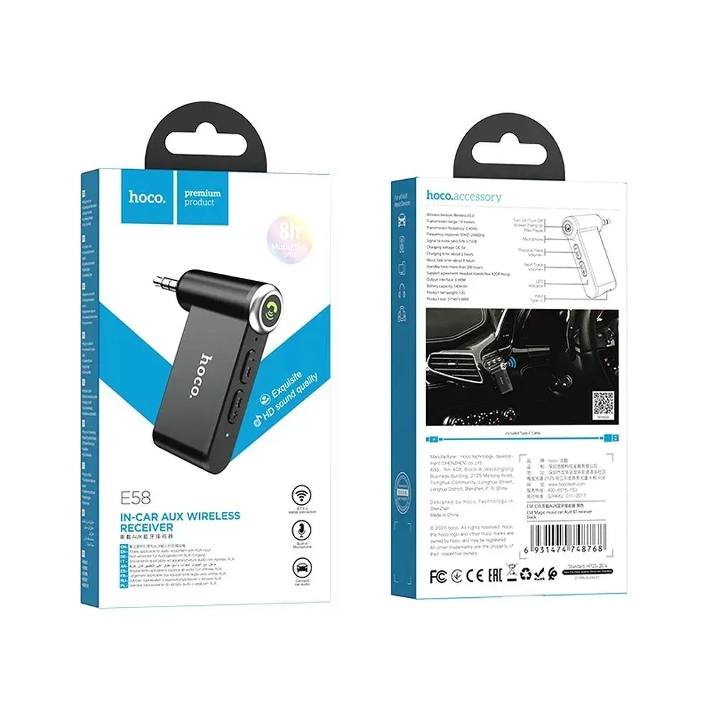 odbiornik-aux-bluetooth-hoco-jack-35-mm-e58-czarny