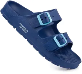 aqua-speed-klapki-dzieciece-na-basen-plaze-z-klamrami-granatowe-r-33