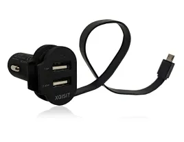 2-x-szybka-ladowarka-samochodowa-xqisit-6a-dual-usb-microusb-czarna