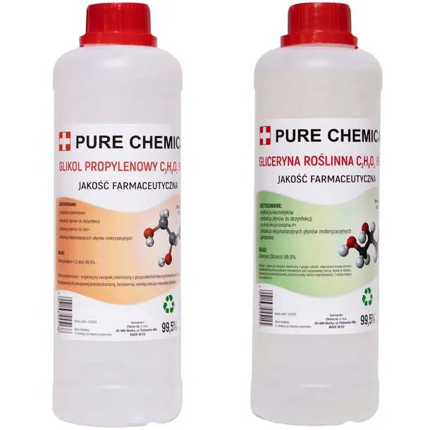 Zestaw gliceryna + glikol Pure Chemical 2 l