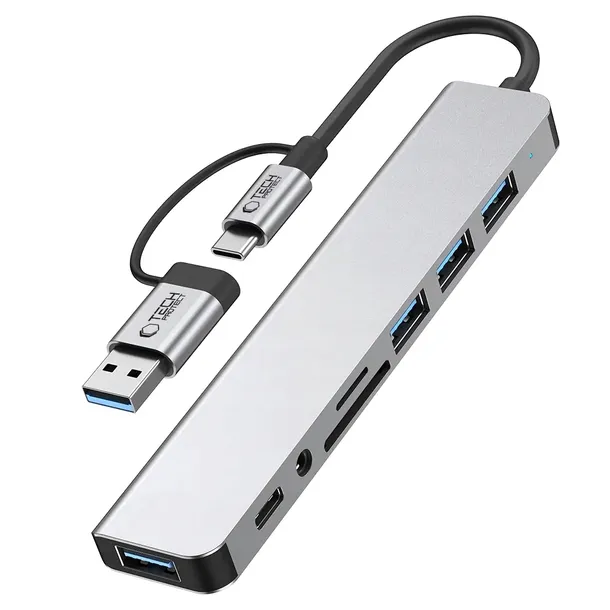 adapter-tech-protect-hb06-hub-adapter-8w1-typ-c-usb2-0-usb3-0-sd-tf-kod-producenta-5906302360550