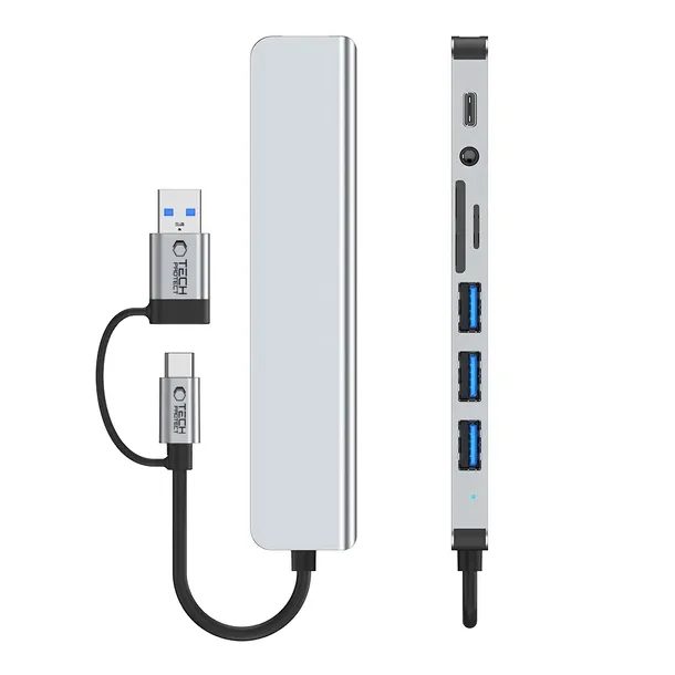 adapter-tech-protect-hb06-hub-adapter-8w1-typ-c-usb2-0-usb3-0-sd-tf-liczba-portow-9