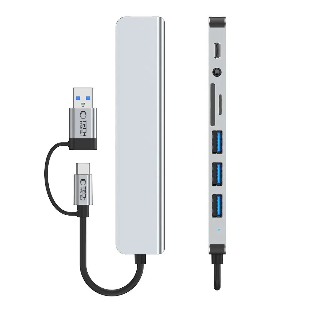 adapter-tech-protect-hb06-hub-adapter-8w1-typ-c-usb2-0-usb3-0-sd-tf