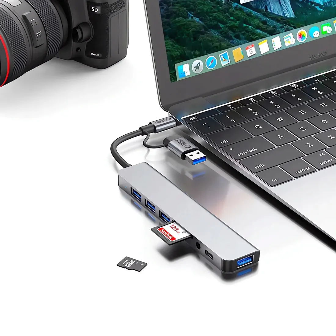 adapter-tech-protect-hb06-hub-adapter-8w1-typ-c-usb2-0-usb3-0-sd-tf