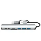 adapter-tech-protect-hb06-hub-adapter-8w1-typ-c-usb2-0-usb3-0-sd-tf-stan-nowy-kod-producenta-5906302360550