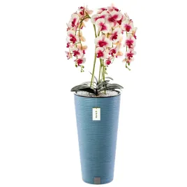 doniczka-okragla-wysoka-z-wkladem-dluto-niebieska-o30cm-h575cm-nowoczesna