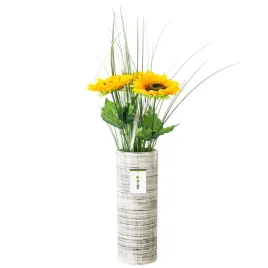 wazon-ceramiczny-tuba-bialy-czarny-flakon-315cm