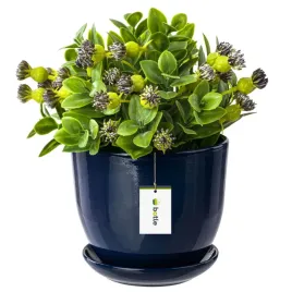 doniczka-ceramiczna-25x20-cm-podstawka-kobalt-niebieski