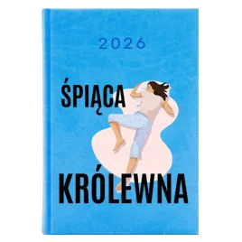 kalendarz-a5-2026-blekitny-planer-prezent-dla-kolezanki-spiaca-krolewna-wz