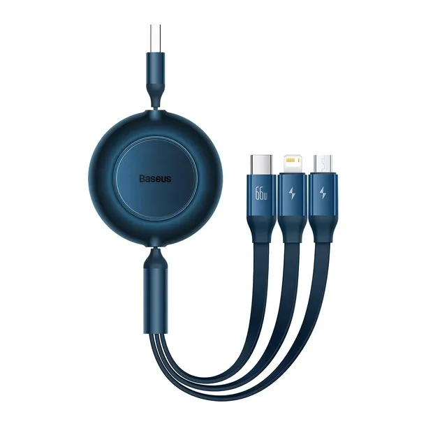 kabel-usb-3w1-baseus-bright-mirror-3-micro-usb-lightning-usb-c-66w-stan-nowy-dlugosc-przewodu-1-1-m