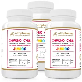 immuno-cynk-junior-5-mg-chelat-malina-do-ssania-odpornosc-kosci-180-tab