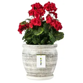doniczka-ceramiczna-o22cm-z-podstawka-bialy-czarny