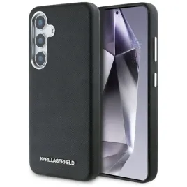 2-x-etui-karl-lagerfeld-saffiano-full-wrapped-elongated-metal-logo-magsafe