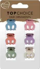 top-choice-klamerki-do-wlosow-20667-1-op-6-szt-mix-dwoch-zestawien