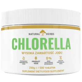 naturalna-chlorella-pyrenoidosa-algi-oczyszczenie-odpornosc-zelazo-500-tab