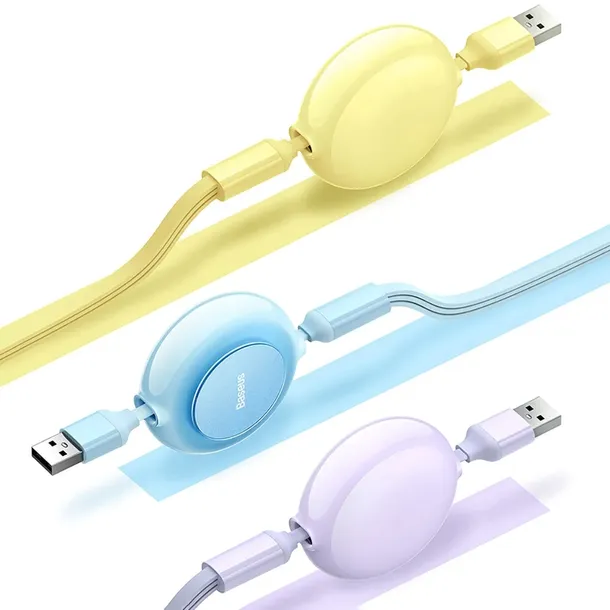 kabel-usb-3w1-baseus-bright-mirror-2-micro-usb-lightning-usb-c-plaski-stan-nowy-kolor-zielony