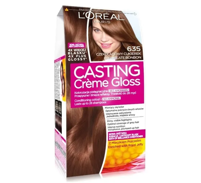 loreal-casting-farba-635-czekoladowy-cukierek-stan-nowy