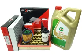filtry-maxgear-5l-oleju-castrol-5w30-insignia-a-2-0-cdti-170-km-b20dth