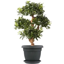 donica-okragla-o45cm-podstawka-komplet-antracyt