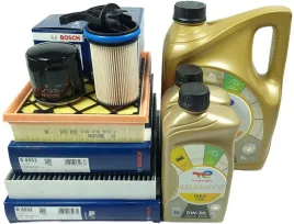 filtry-bosch-7l-oleju-total-0w30-galaxy-iii-mondeo-v-s-max-ii-2-0-ecoblue