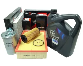 4-filtry-maxgear-4l-oleju-specol-5w30-audi-a4-b6-b7-1-9-tdi