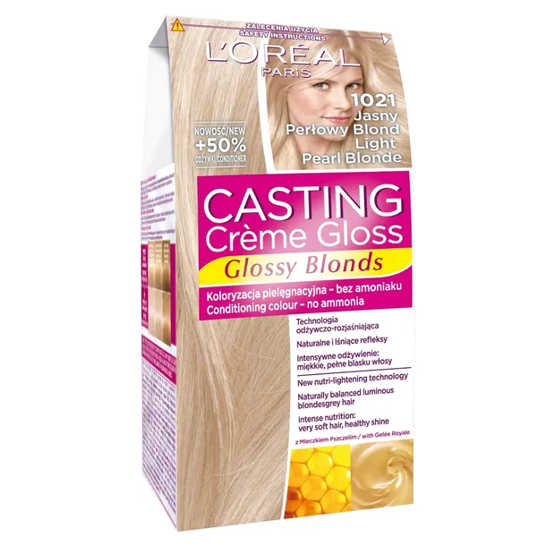 loreal-casting-farba-1021-perlowy-jasny-blond-stan-nowy