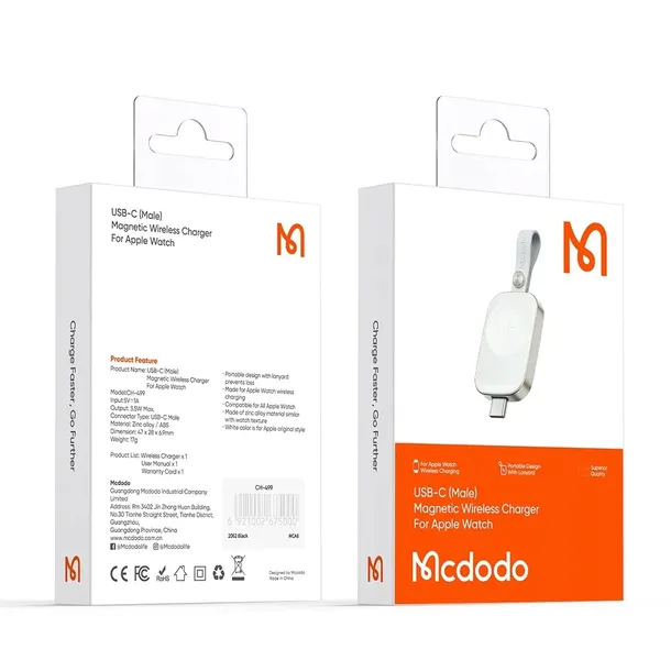 ladowarka-do-apple-watch-usb-c-mcdodo-ch-4992-stan-nowy-certyfikat-ce-weee