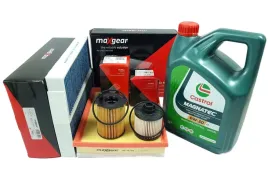 4-filtry-maxgear-4l-oleju-castrol-0w30-peugeot-308-ii-1-6-bluehdi