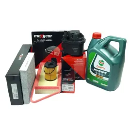 4-filtry-maxgear-4l-oleju-castrol-5w40-bipper-tepee-nemo-1-4-hdi