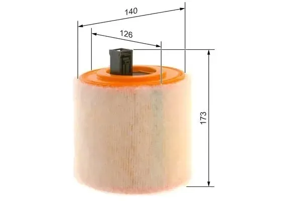 filtr-powietrza-s0436-wysokosc-173-mm