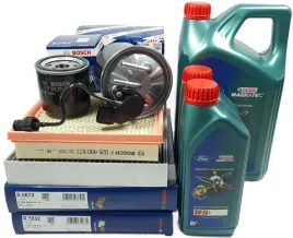 4-filtry-bosch-7l-oleju-castrol-0w30-ford-focus-iv-2-0-ecoblue