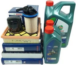 filtry-bosch-7l-oleju-castrol-pro-0w30-mondeo-v-s-max-ii-2-0-ecoblue
