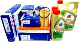 filtry-bosch-6l-oleju-castrol-0w30-v60-i-v70-iii-xc60-i-2-0-2-4-d3-d4-d5