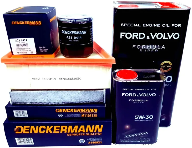 3 FILTRY 6L OLEJU 5W30 FORD GALAXY II MONDEO IV S-MAX I 2.0 ECOBOOST