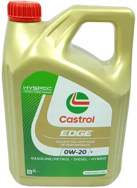 OLEJ SILNIKOWY CASTROL EDGE PROFESIONAL 0W20 4L VOLVO RBS0-2AE