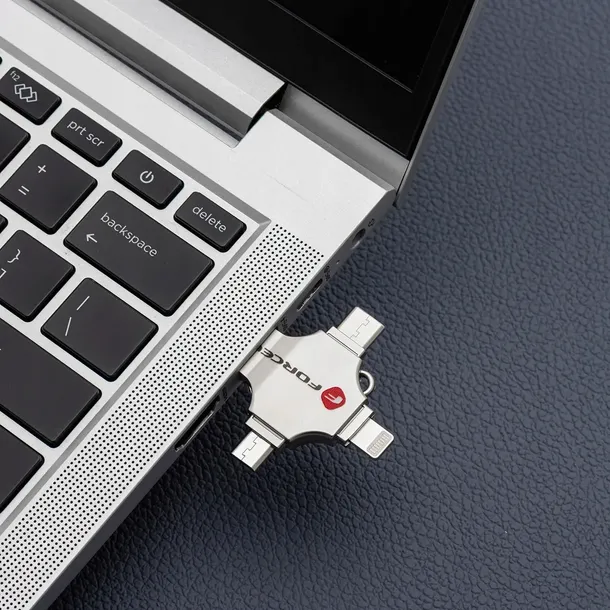 pendrive-16gb-usb-3-2-gen-1-usb-a-usb-c-lightning-micro-usb-forcell-material-metal-tworzywo-sztuczne