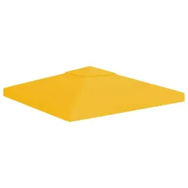 vidaxl-2-poziomowe-zadaszenie-altany-310-g-m-3x3-m-zolte